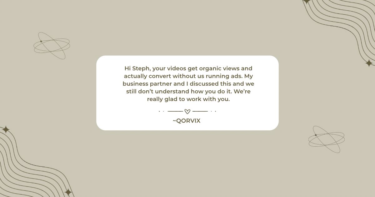 Testimonial from Qorvix